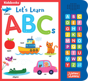 Let's Learn ABCsWith 27 Fun Sound Buttons, this Book is the Perfect Introduction to ABCs! (Listen & Learn),Used