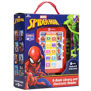 Marvel  Spiderman Me Reader Electronic Reader and 8 Sound Book Library  PI Kids,Used