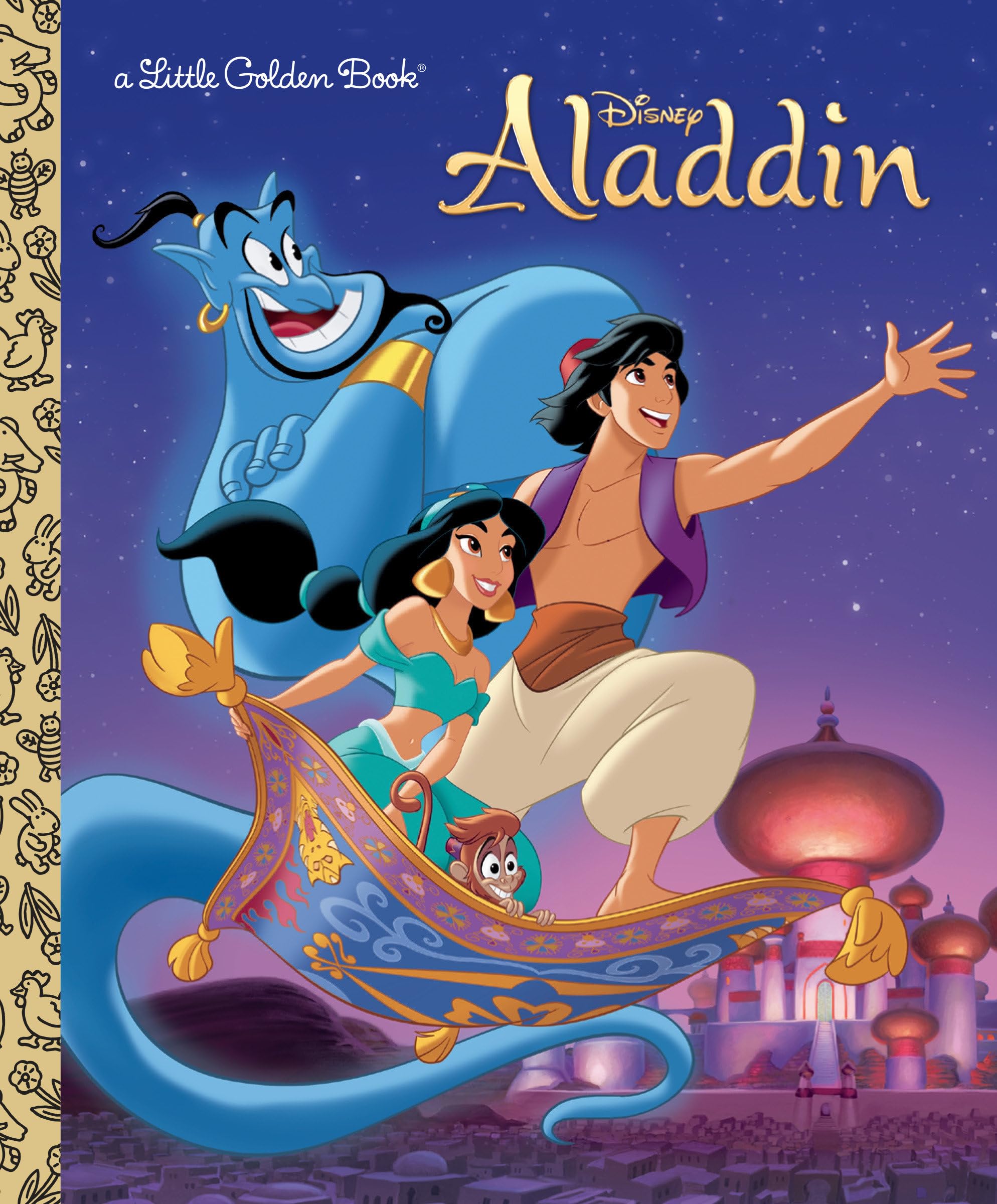 Aladdin (Disney Aladdin) (Little Golden Book)-used