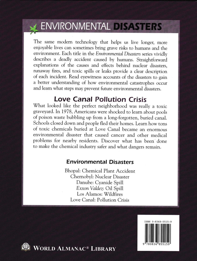 Love Canal: Pollution Crisis (Environmental Disasters),Used