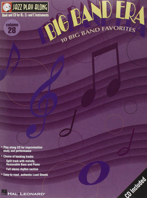 Big Band Era: Jazz Playalong Volume 28 (Jazz Play Along Series : Vol 28),Used