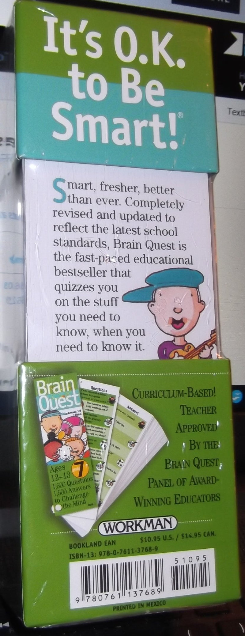 Brain Quest Grade 7 (Early Childhood),Used