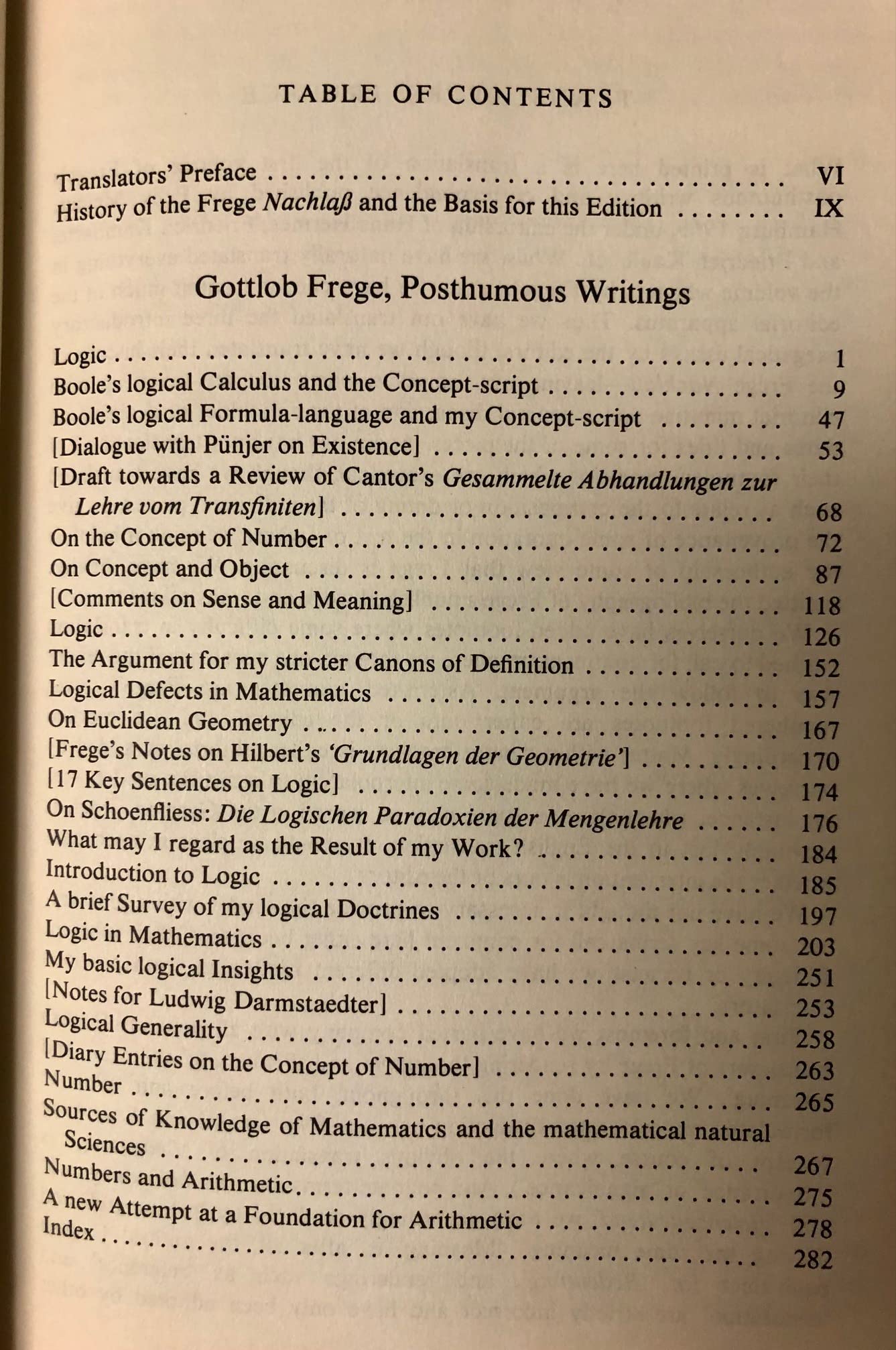 Posthumous Writings,Used