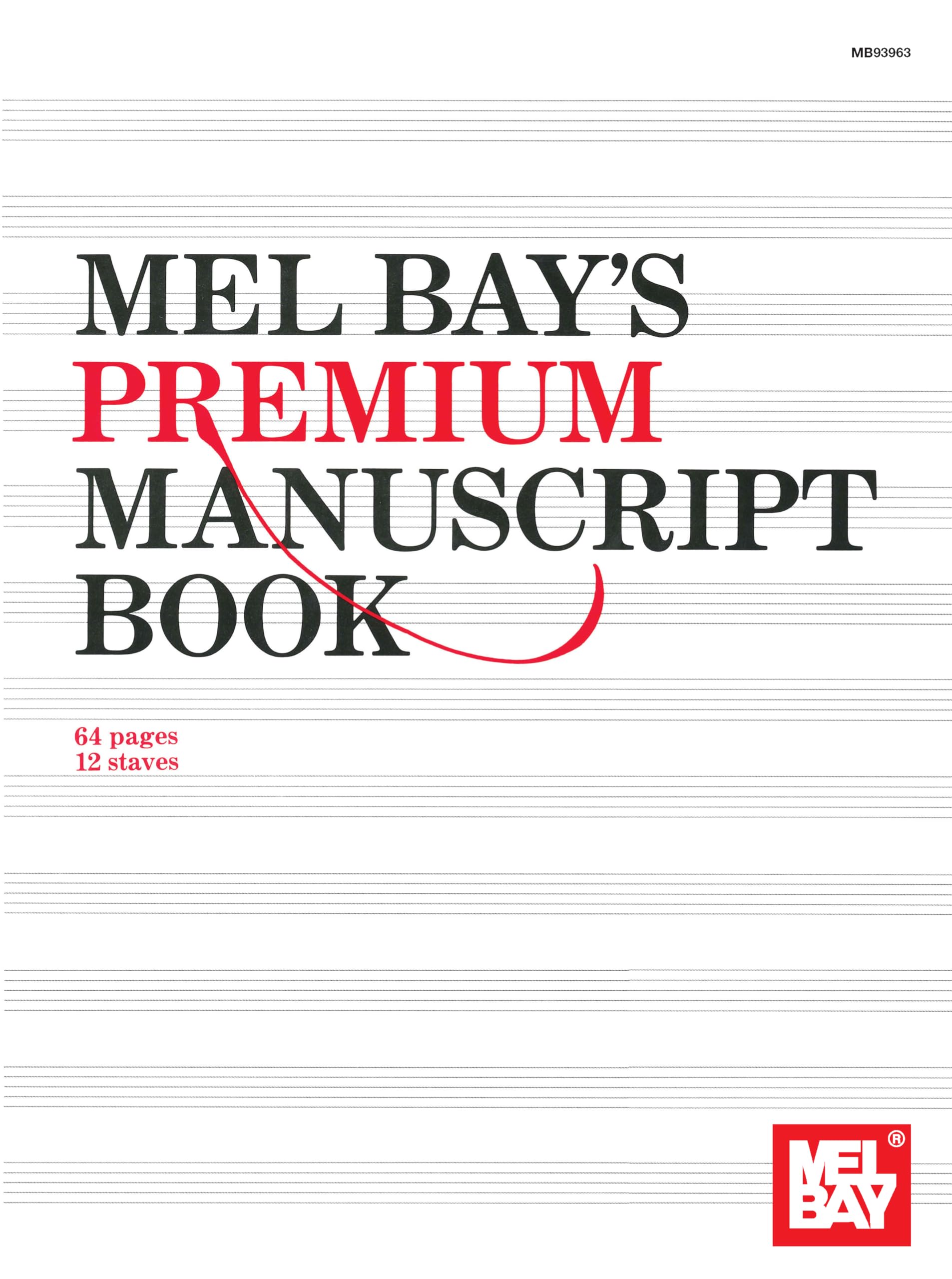 Mel Bay'S Premium Manuscript Book,Used