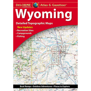 Wyoming Atlas & Gazetteer,Used