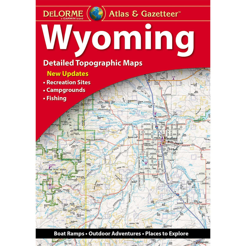 Wyoming Atlas & Gazetteer,Used