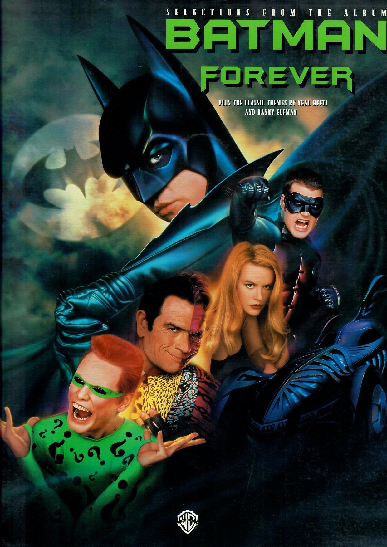 Batman Forever: Selections From the Album (Sheet Music),Used