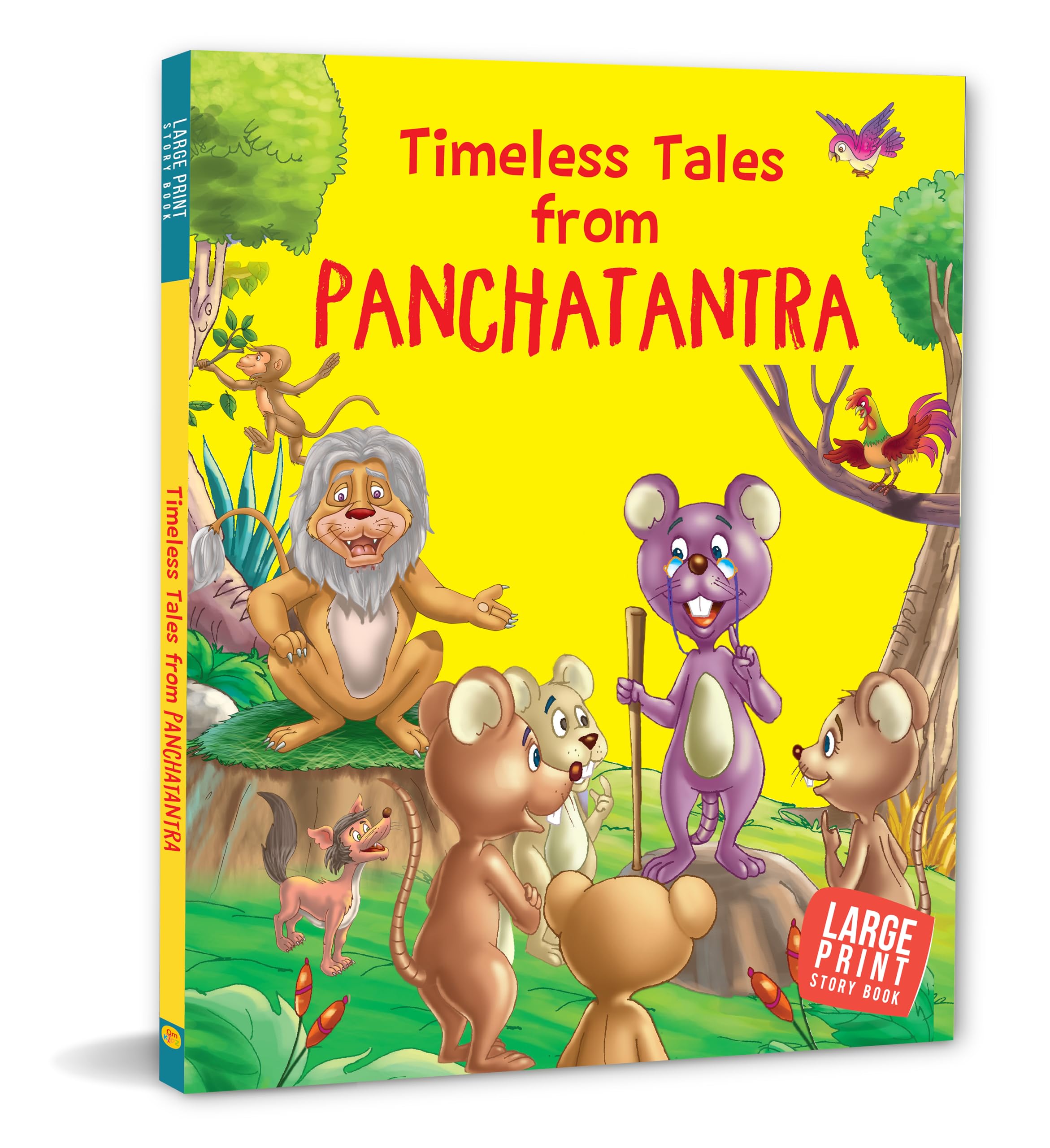 Panchatantra Timeless Tales For Children: Timeless Animal Tales For Kids | Fun And Kids Moral Learning Stories | Ancient Indian Wisdom | Fun Stories With Life Lessons | Read-Alouds, Toddlers | Reading For Bedtime Stories - Large Print