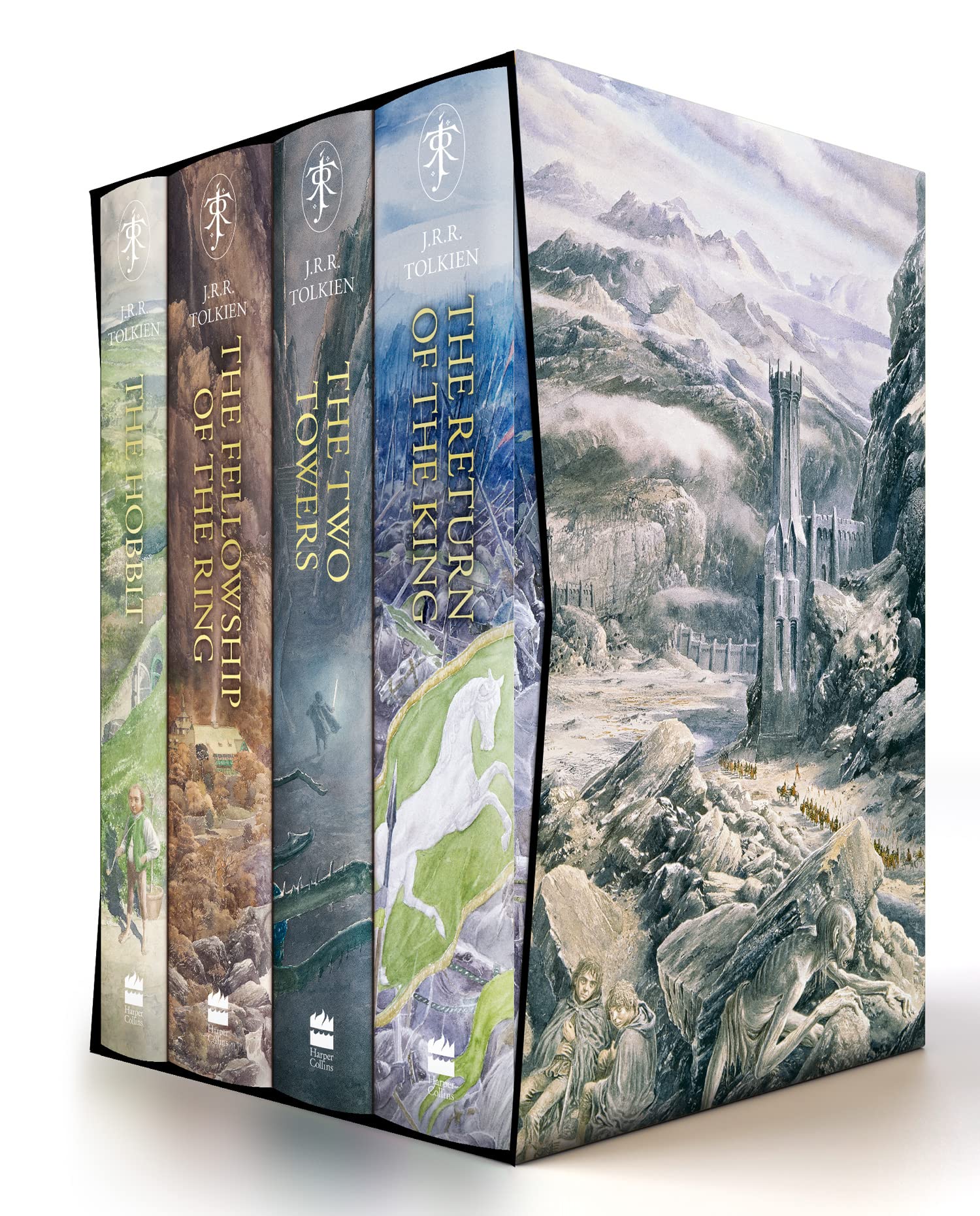 The Hobbit & The Lord of the Rings Boxed Set: Illustrated edition,New