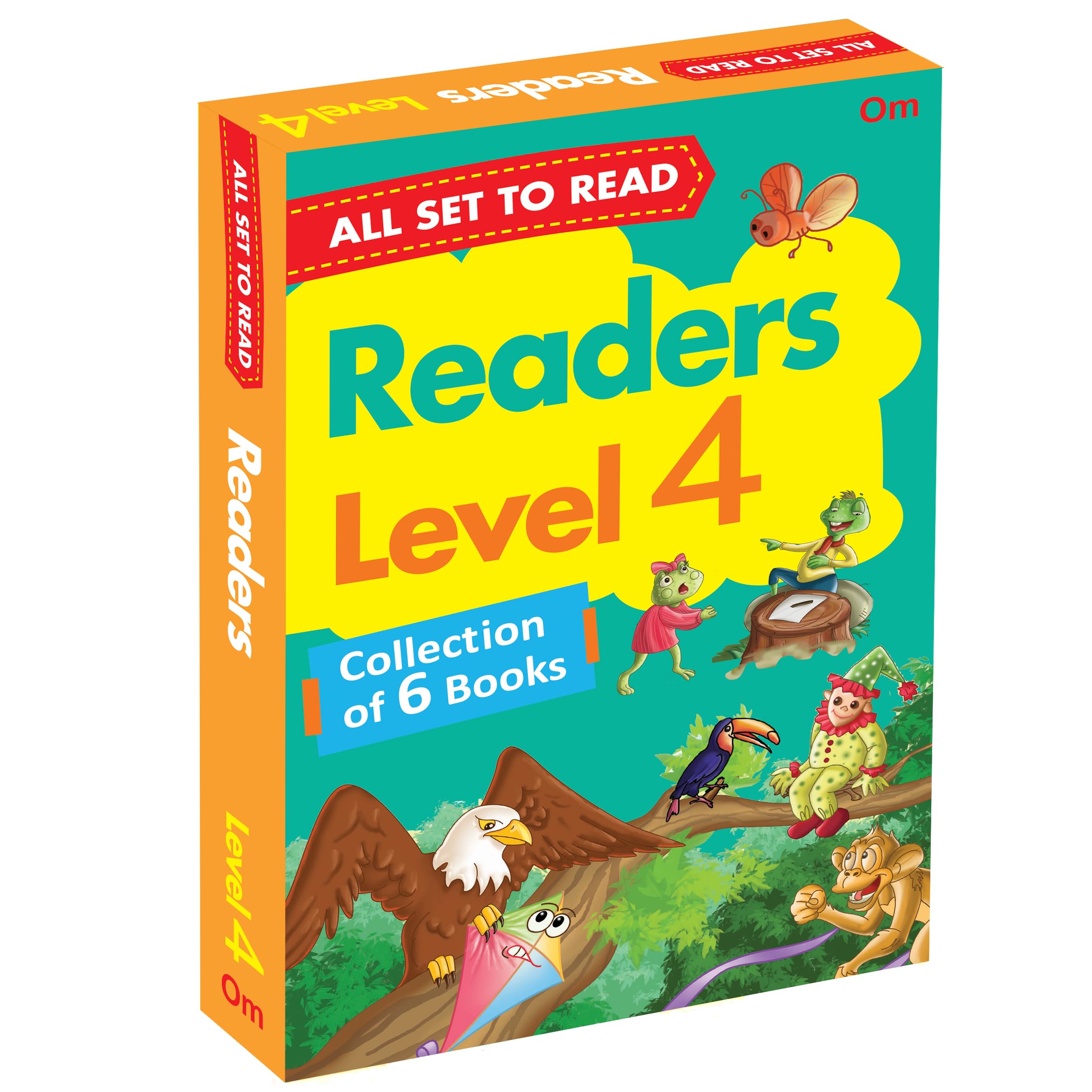 All Set To Read Level 4: Sentence Building For Confident Readers | Advance Reading Paragraphs & Vocabulary Skills | Fun Activities & Story Book | Build Strong Sentences | Fluent Little Readers | Confident Readers Toolkit | 6-In-1 Book Pack