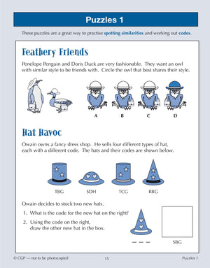 New 11+ GL 10Minute Tests: NonVerbal Reasoning  Ages 89 (with Online Edition) (CGP 11+ GL),Used