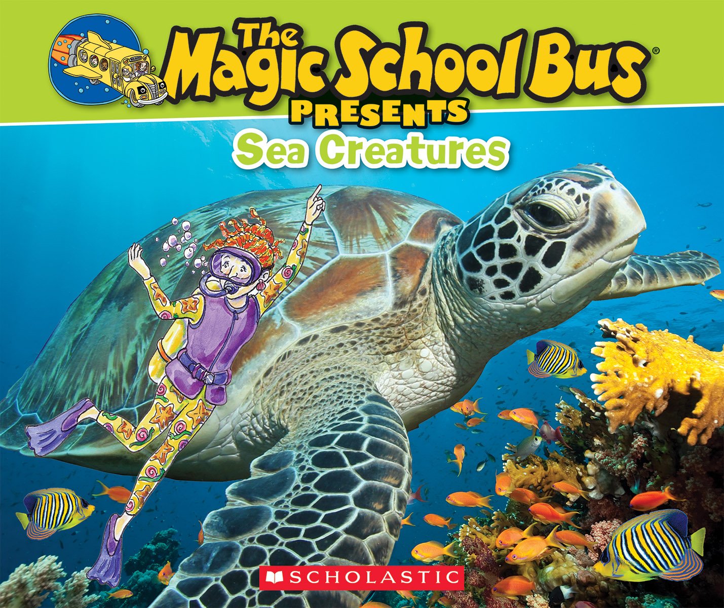 The Magic School Bus Presents: Sea Creatures: A Nonfiction Companion To The Original Magic School Bus Series-used