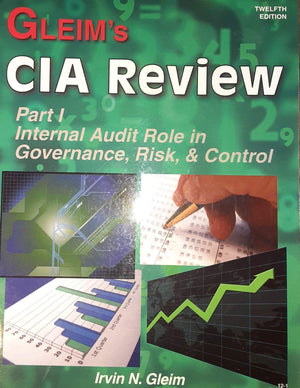 CIA Review: Internal Audit Role in Governance, Risk, And Control,Used