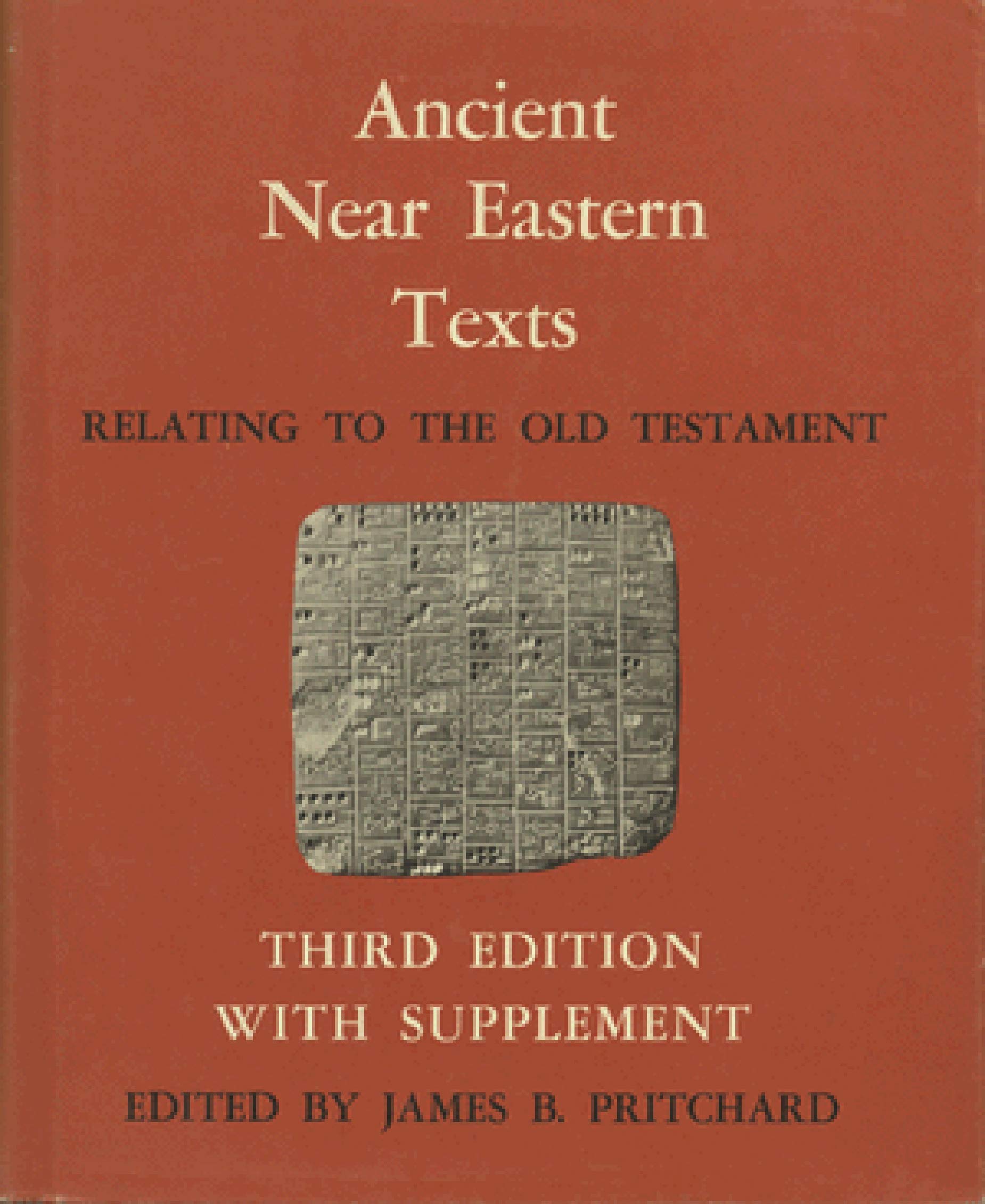 Ancient Near Eastern Texts Relating to the Old Testament with Supplement,Used