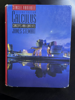 Single Variable Calculus: Concepts and Contexts,Used