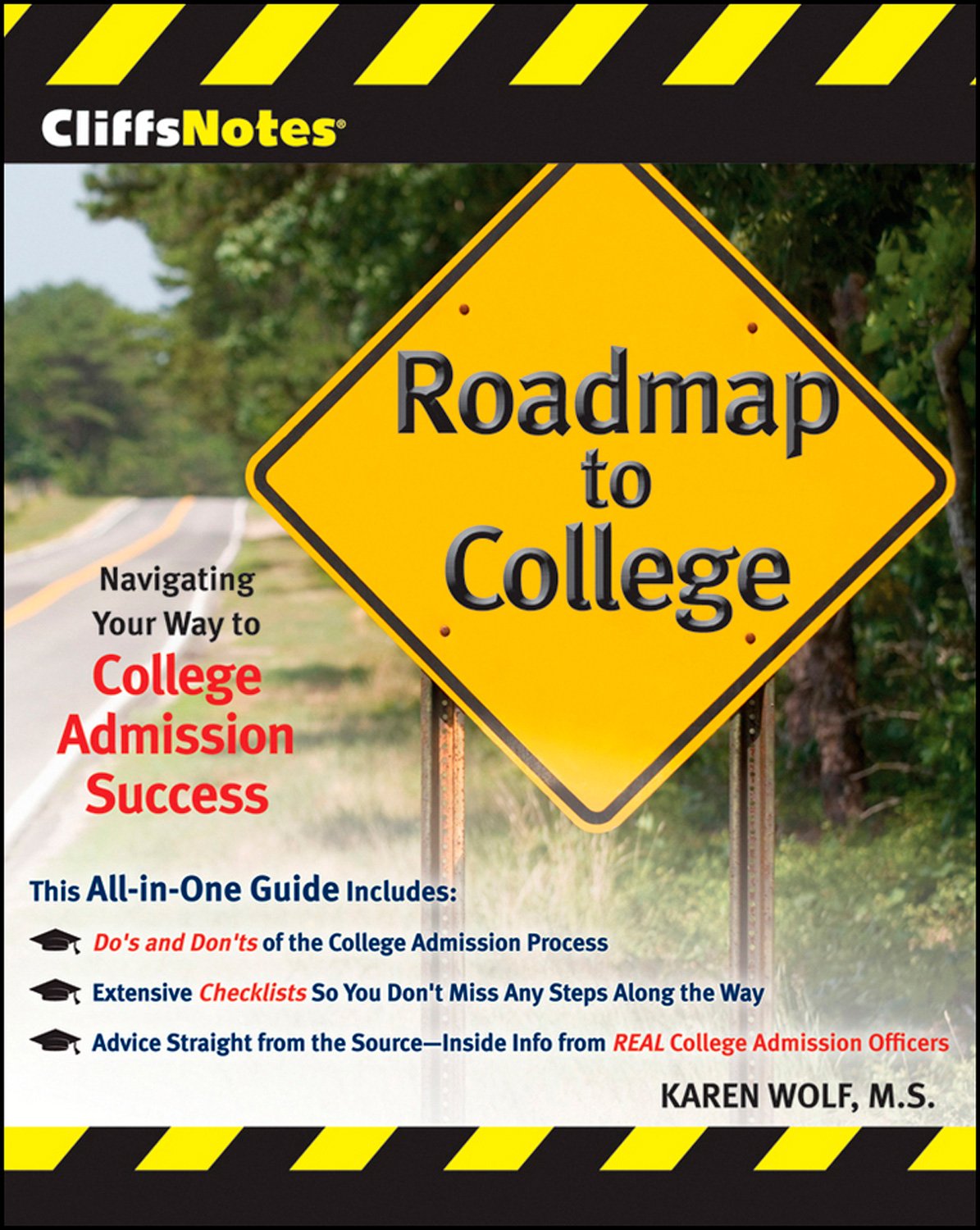 CliffsNotes Roadmap to College: Navigating Your Way to College Admission Success,Used