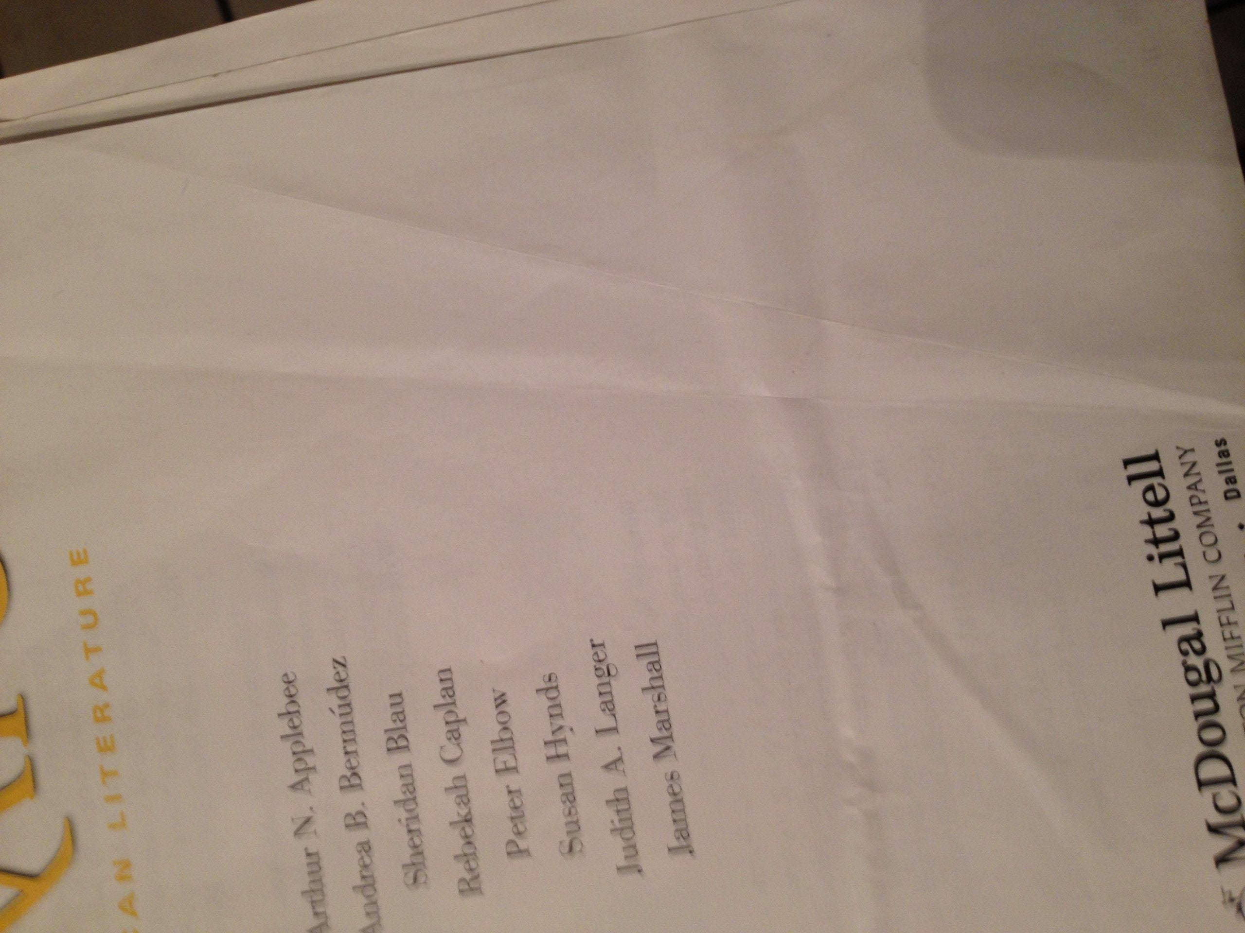 Language of Literature, Grade 11,New