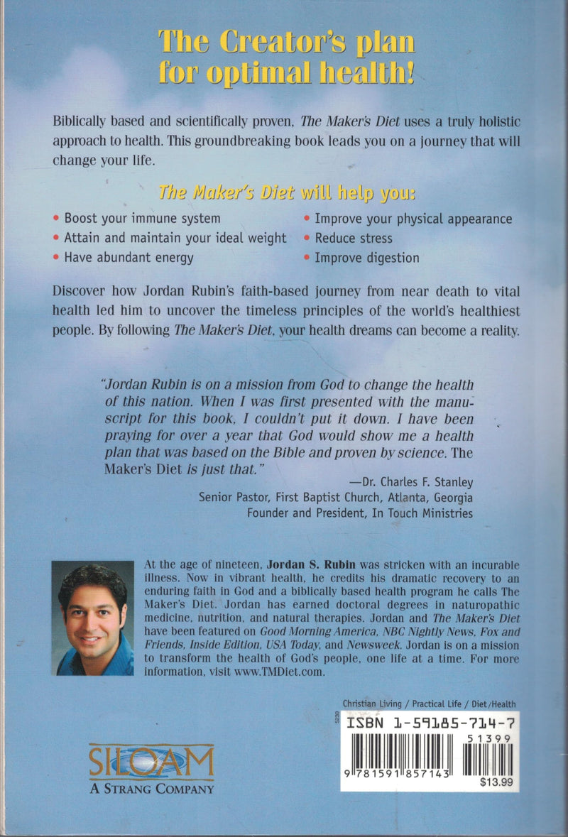 The Maker's Diet,Used