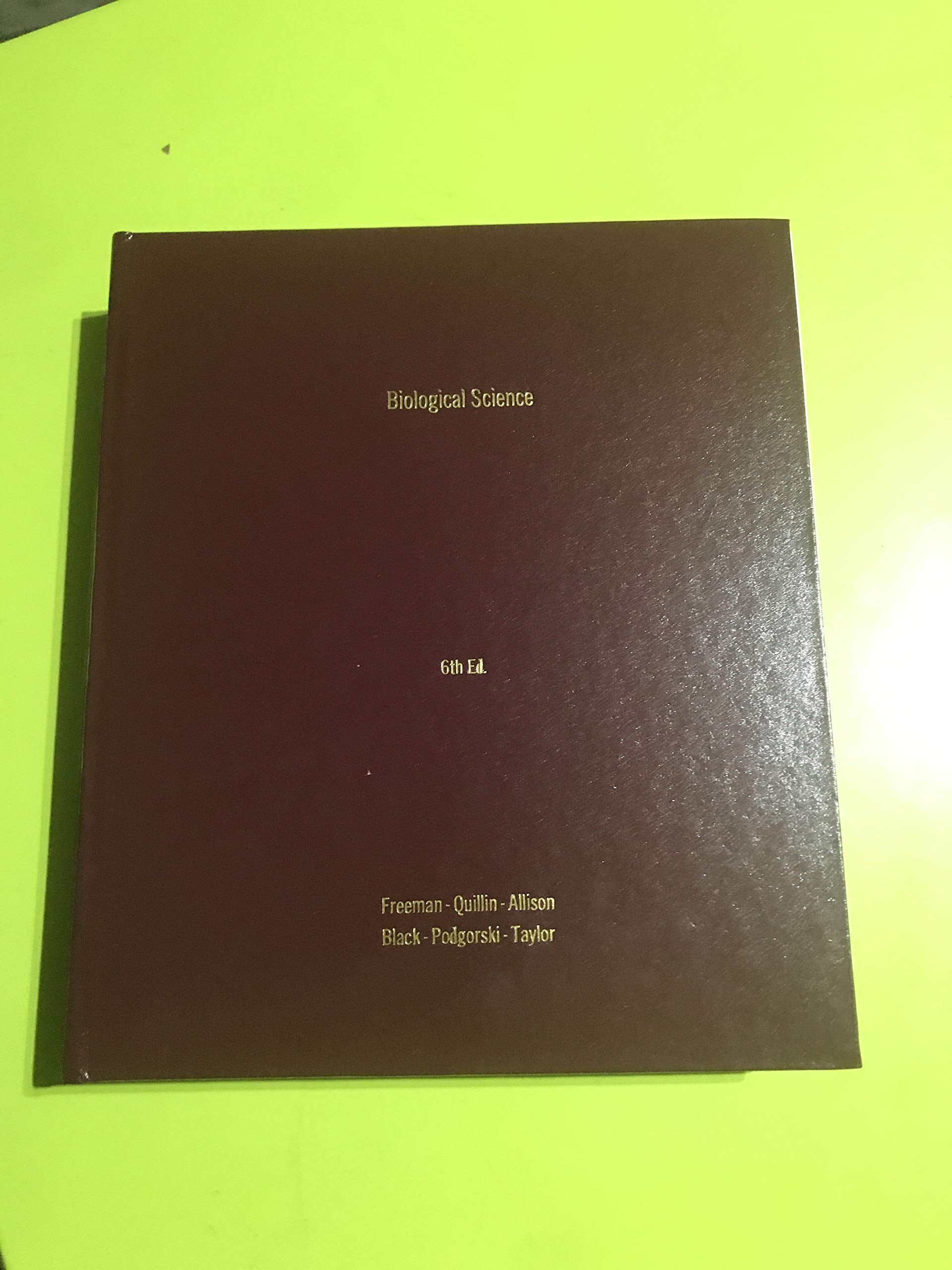 Biological Science (6Th Edition)