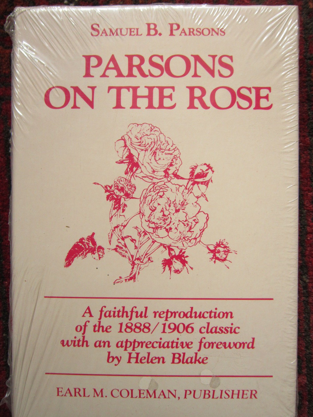 Parsons on the Rose,Used