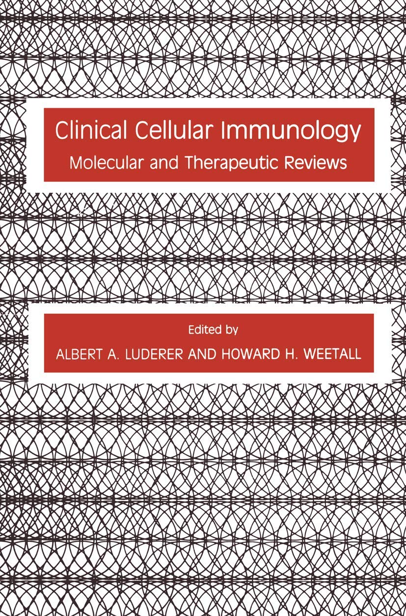 Clinical Cellular Immunology: Molecular and Therapeutic Reviews (Contemporary Immunology),Used