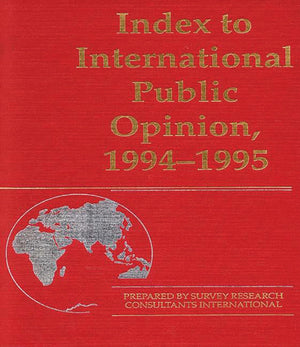 Index To International Public Opinion, 19941995,Used