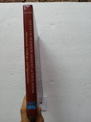 Focus on Behavior Analysis in Education: Achievements, Challenges, & Opportunities,Used