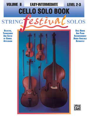 String Festival Solos, Vol 2: Cello Solo,Used