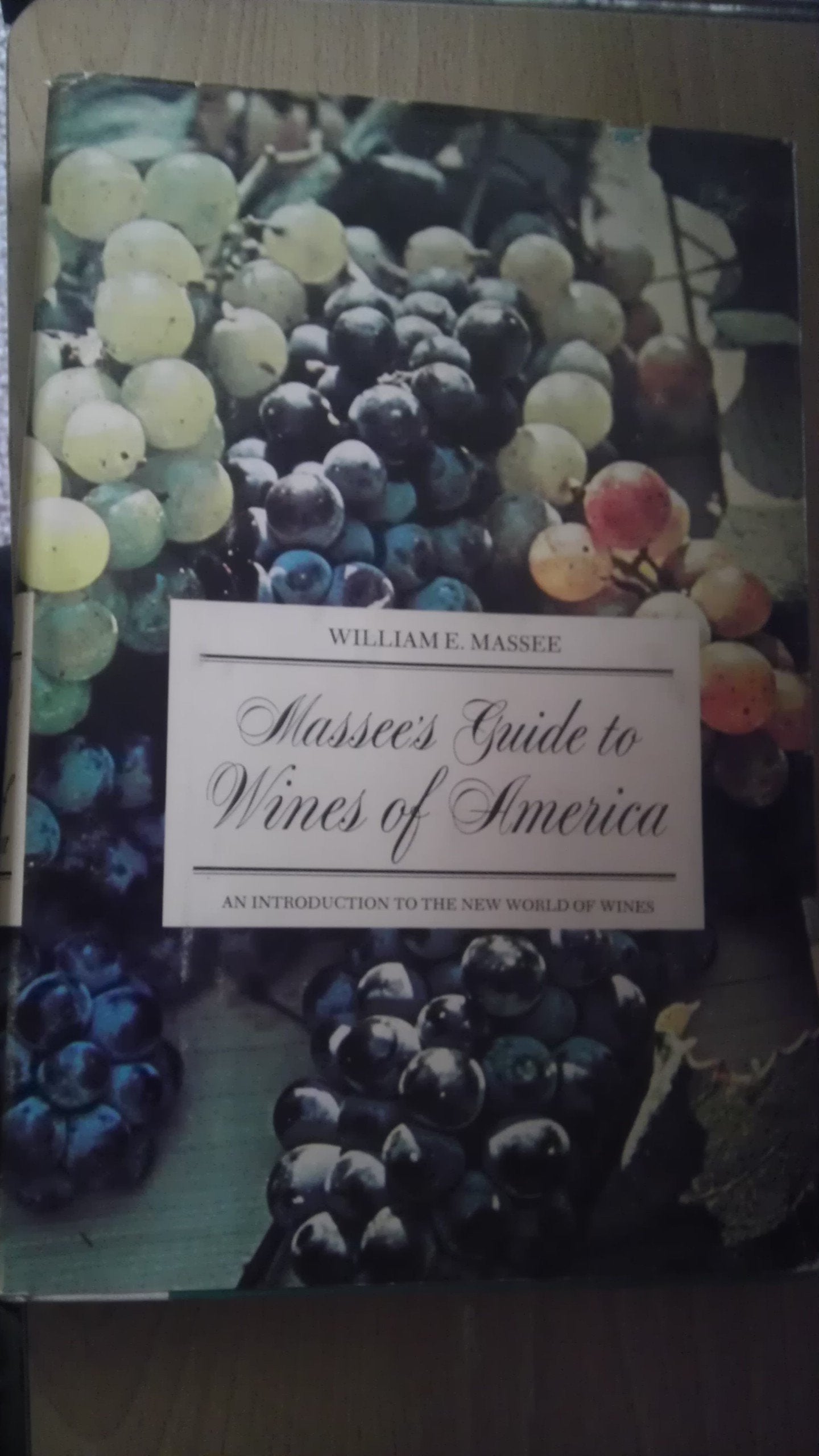 Massee Guide to Wines American,Used