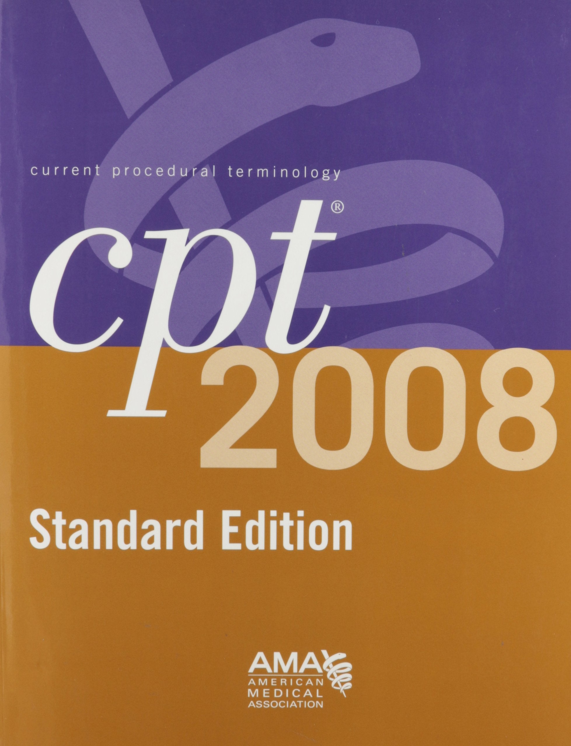 CPT 2008 Standard Edition: Current Procedural Terminology (CPT / Current Procedural Terminology (Standard Edition)),Used