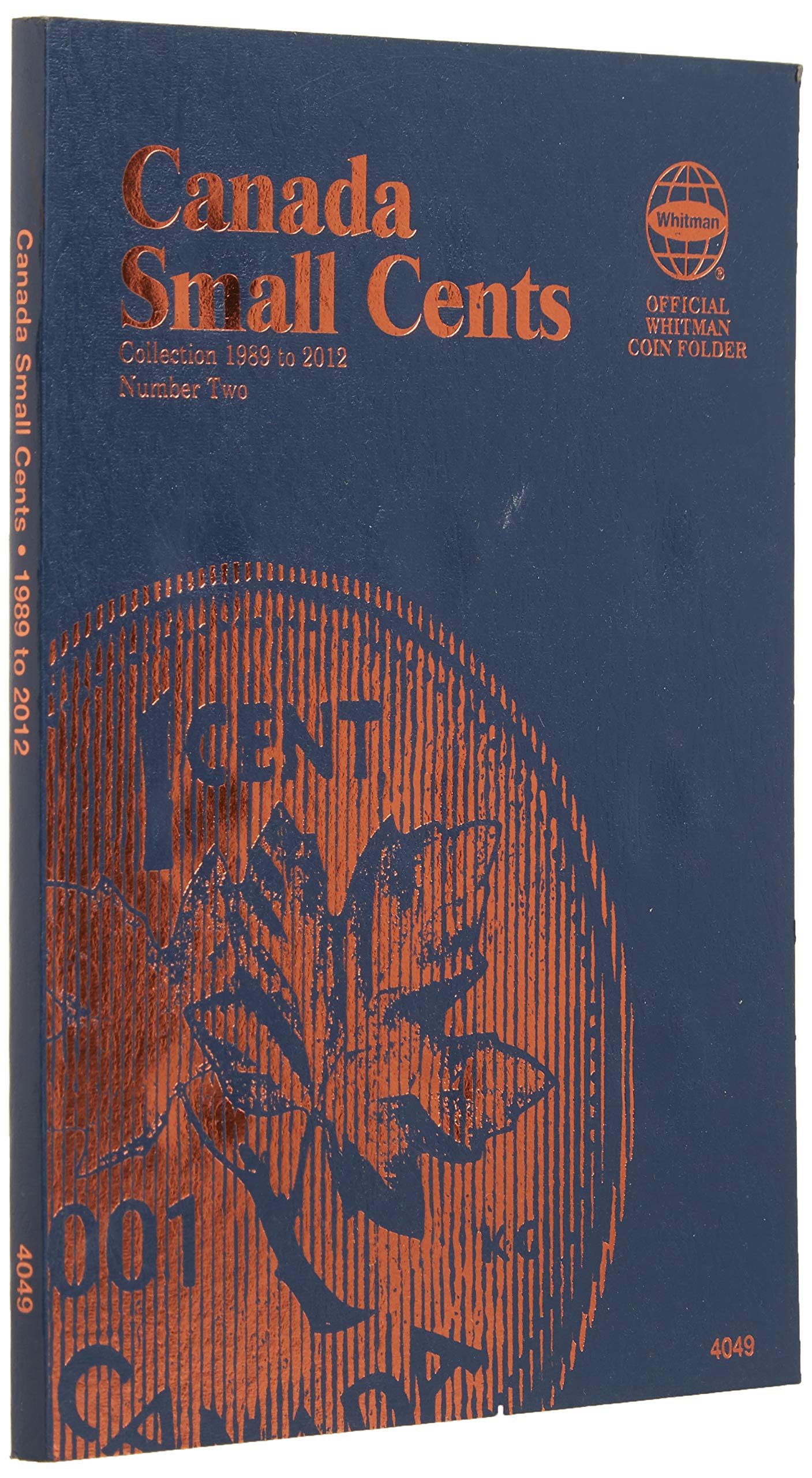 Canadian Small Cent Folder #2, 1898-2012-New