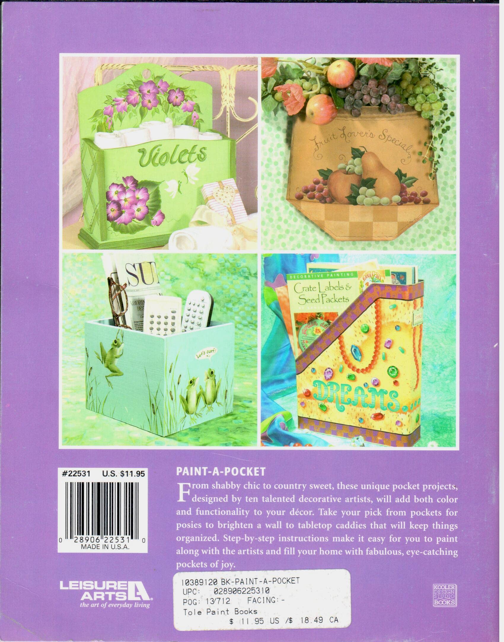 PaintaPocket (Leisure Arts #22531),Used
