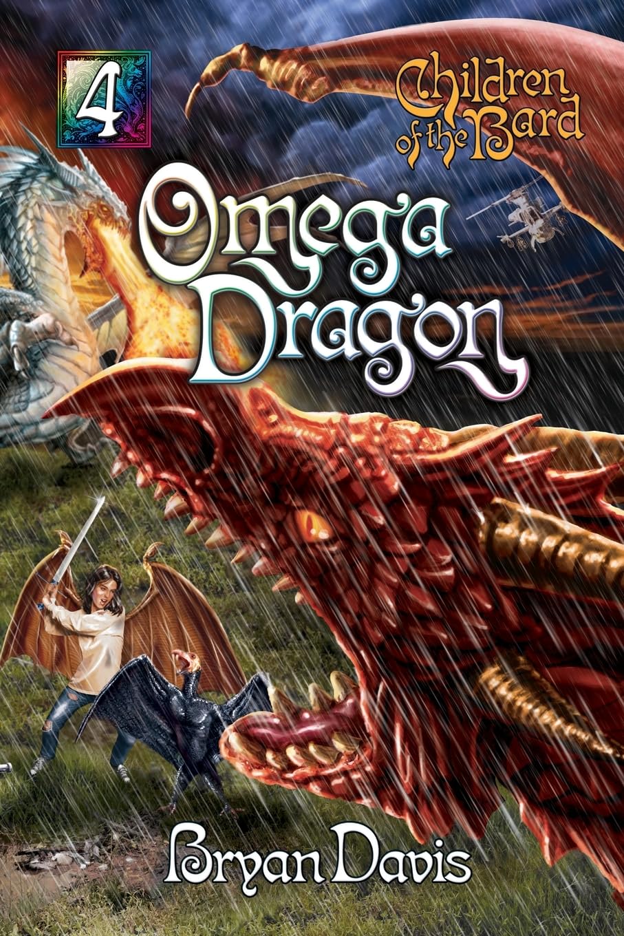 Omega Dragon (Children of the Bard V4) (2nd Edition),Used