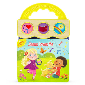 Jesus Loves Me 3Button Sound Board Book For Babies And Toddlers (Little Sunbeams)