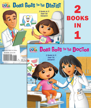 Dora Goes To The Doctor/Dora Goes To The Dentist (Dora The Explorer) (Pictureback),New