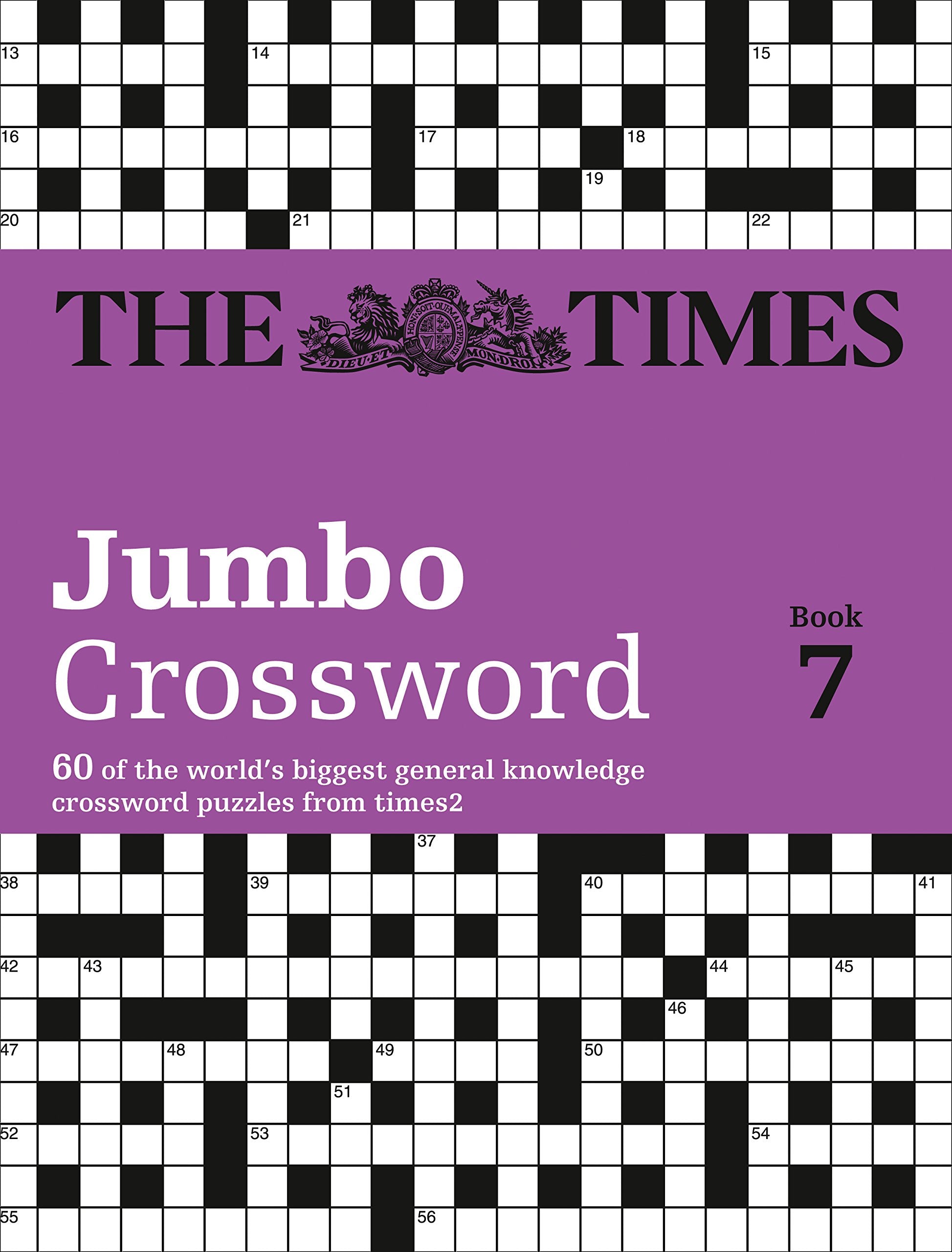 The Times 2 Jumbo Crossword Book 7 (The Times Crosswords),Used