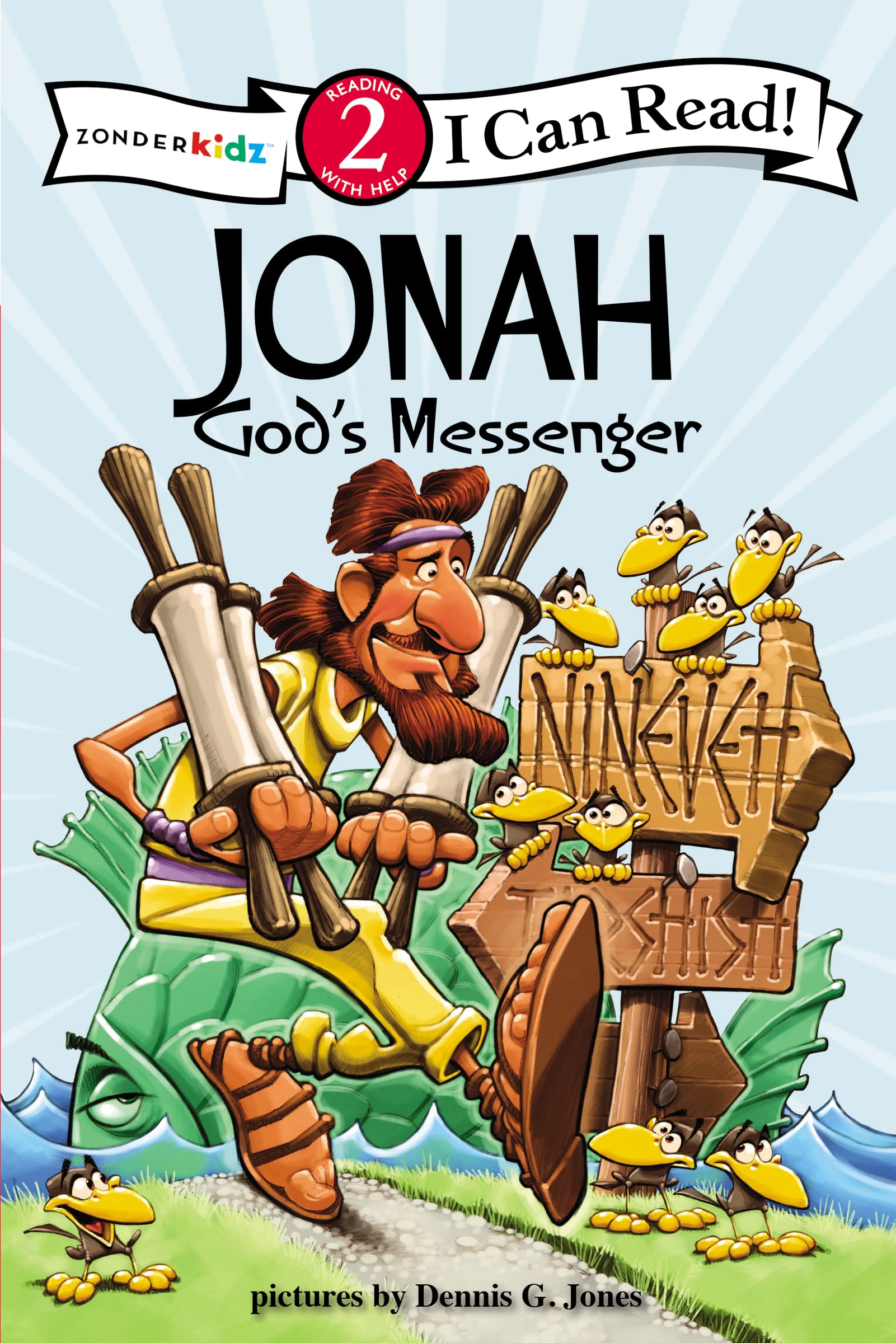 Jonah, God's Messenger: Biblical Values, Level 2 (I Can Read! / Dennis Jones Series),Used