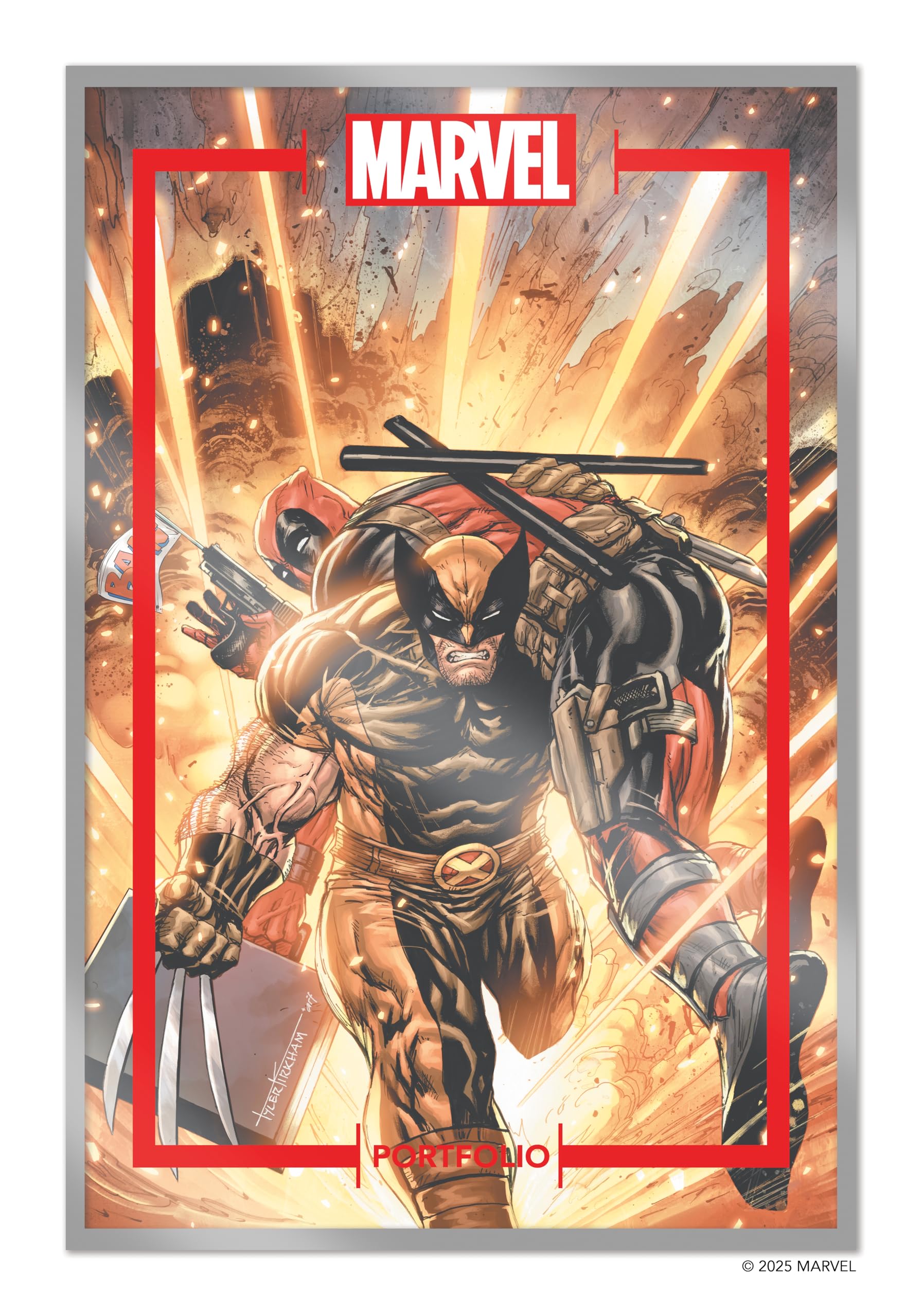 The Marvel Portfolio Of Tyler Kirkham  XMen