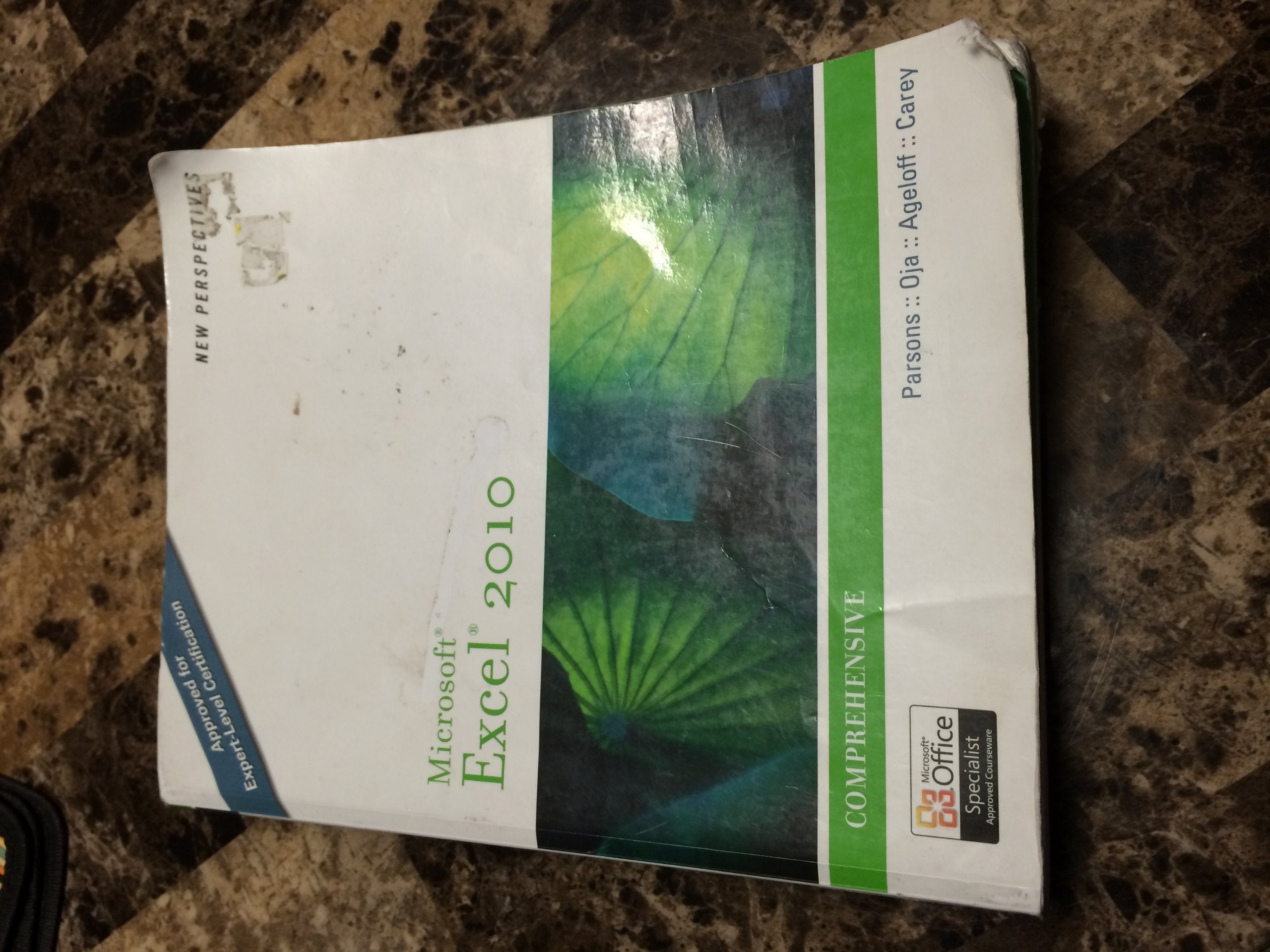New Perspectives On Microsoft Excel 2010: Comprehensive (New Perspectives Series: Individual Office Applications),New