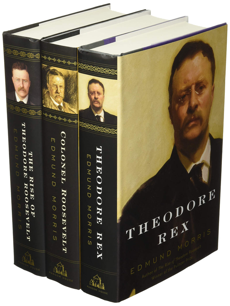 Edmund Morris's Theodore Roosevelt Trilogy Bundle: The Rise of Theodore Roosevelt, Theodore Rex, and Colonel Roosevelt,Used