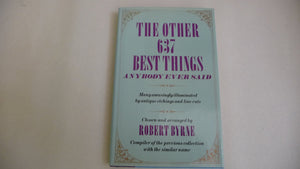 The Other 637 Best Things Anybody Ever Said,Used