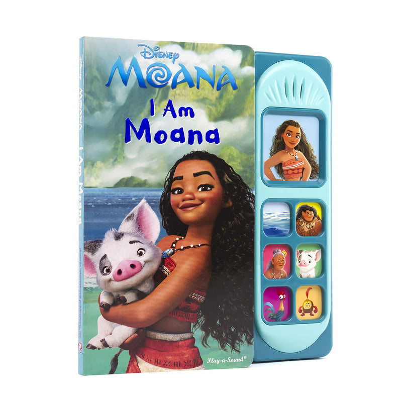 Disney Moana  I Am Moana Little Sound Book  PI Kids (Disney Moana: PlayASound) (PlayASong),New