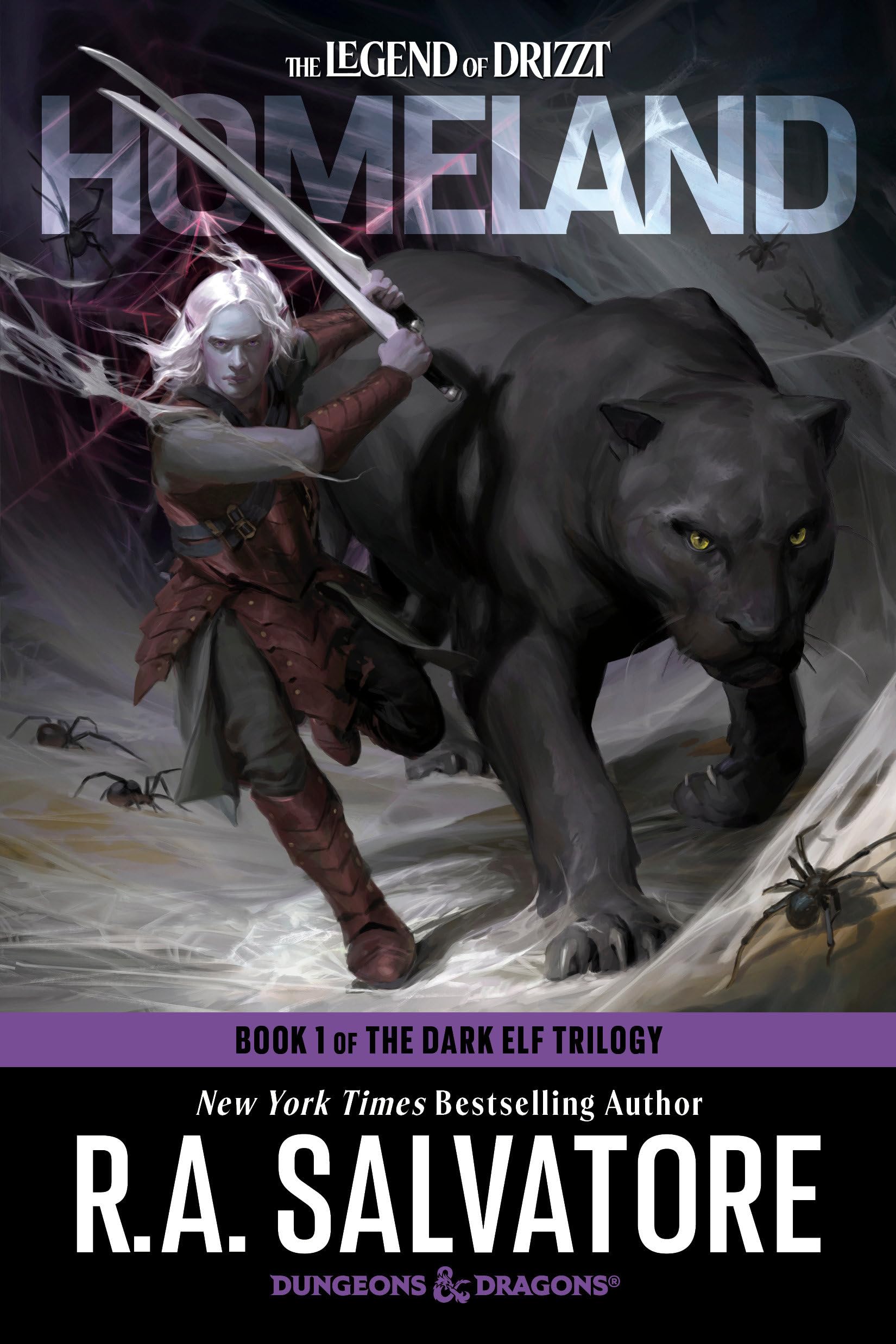 Homeland: Dungeons & Dragons: Book 1 Of The Dark Elf Trilogy (The Legend Of Drizzt),New