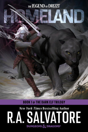 Homeland: Dungeons & Dragons: Book 1 Of The Dark Elf Trilogy (The Legend Of Drizzt),New