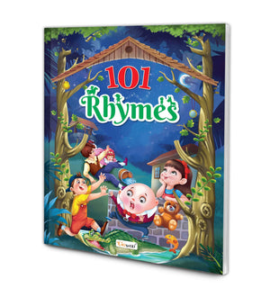 101 Rhymes Book For Kids (Ages 3-12) (Paperback) : Educational Book For Kids, Kids Rhyming Book, Learning Book For Kids, Playful Rhymes Book.