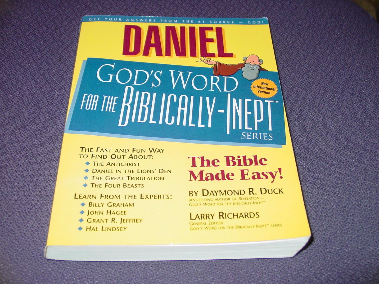 Daniel (God's Word for the BiblicallyInept Series : New International Version),Used