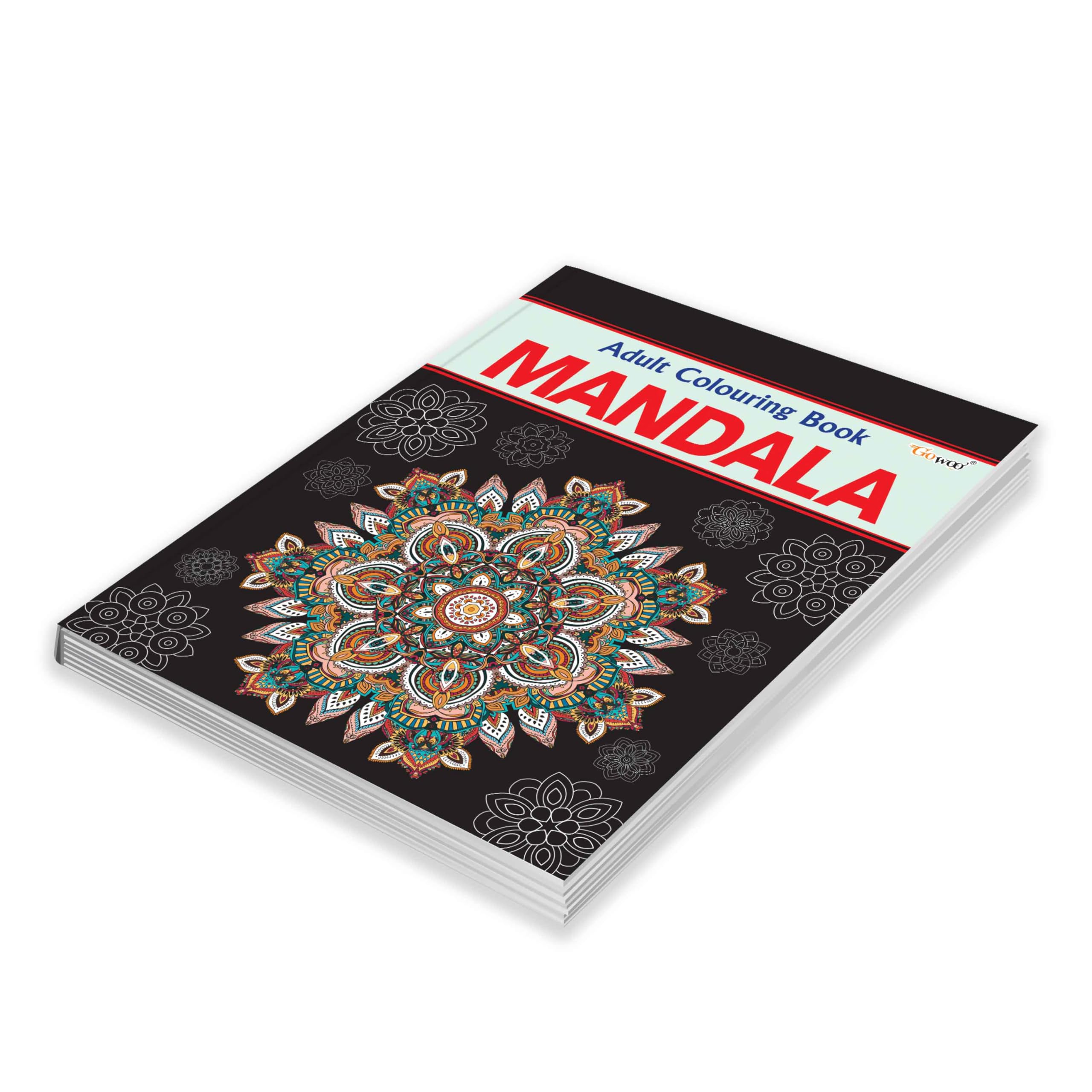 Mandala - Adult Colouring Book : Art Book For Relaxation, Coloring Book For Adults, Coloring Book For Relaxation And Mindfulness