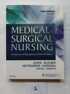 Medicalsurgical Nursing  2Volume Set: Assessment And Management Of Clinical Problems-used