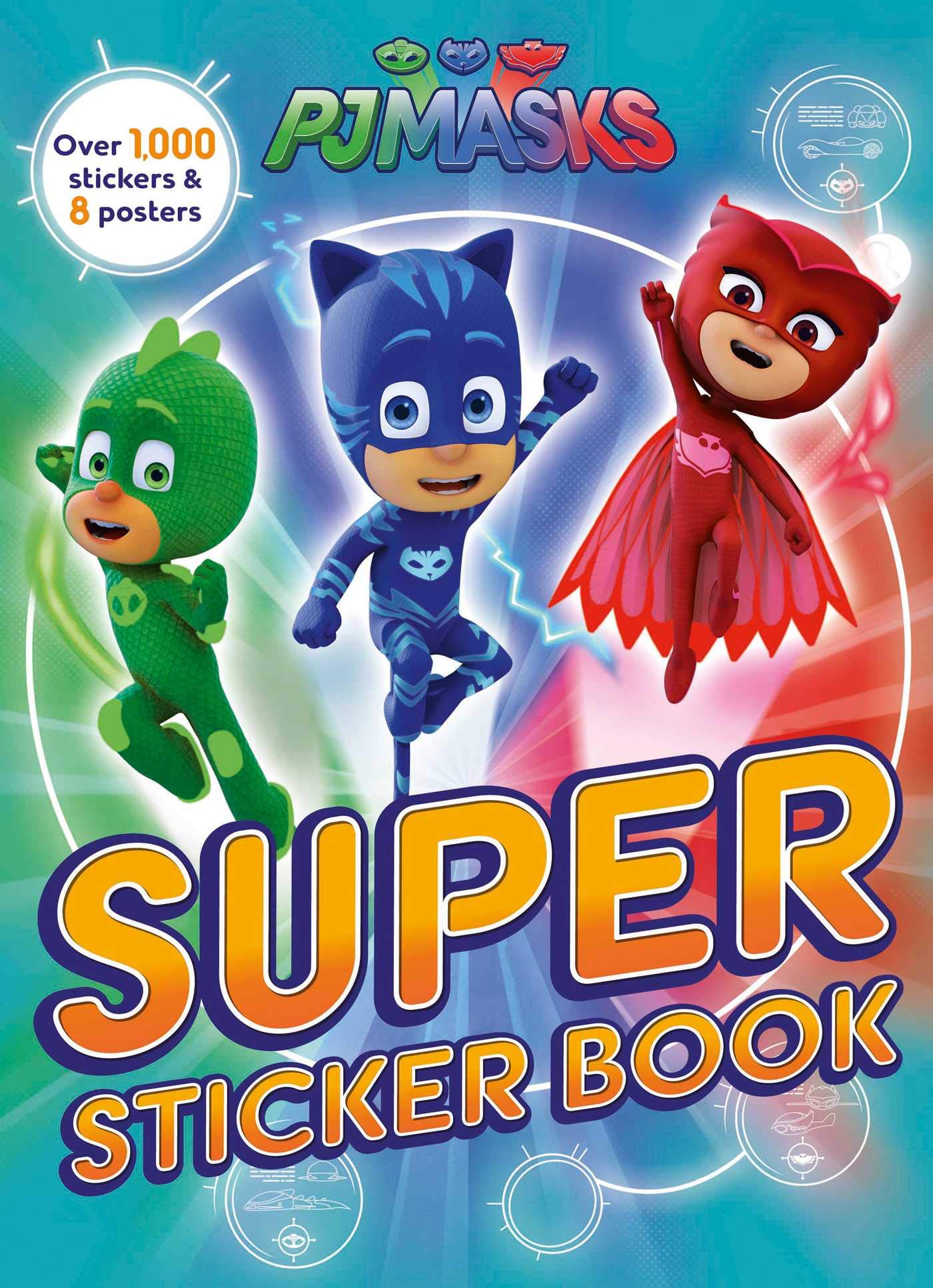 PJ Masks: Super Sticker Book (Super Sticker Books),Used
