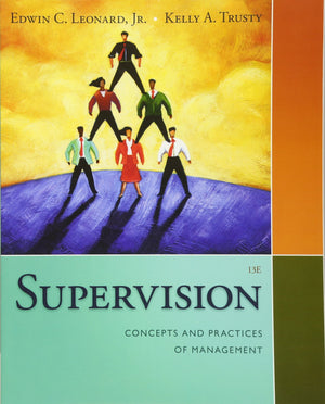 Supervision: Concepts And Practices Of Management